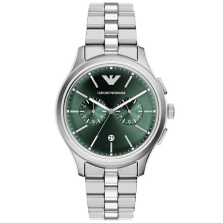 Emporio Armani AR11746 Watch Silver | Mainline Menswear us